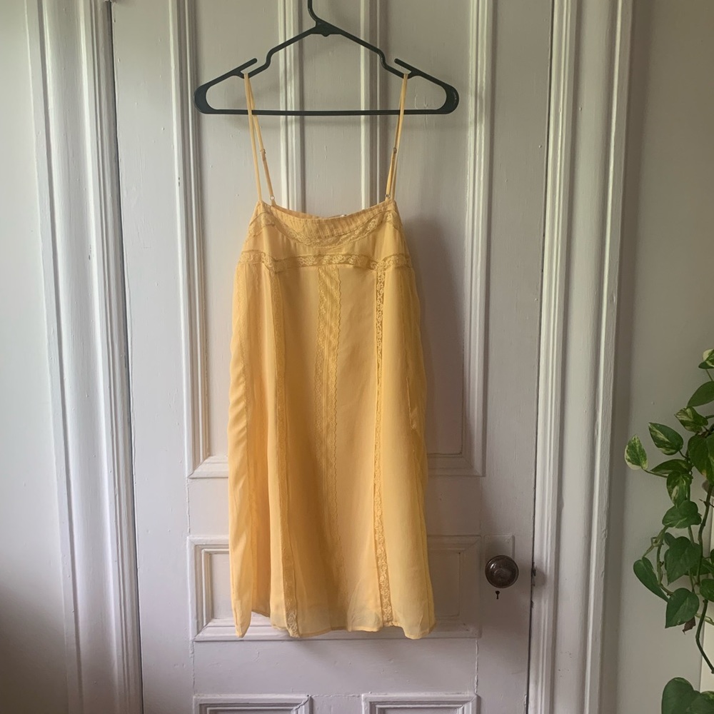 Zara Mini lingerie slip dress